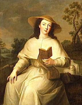 Jean-Baptiste Santerre Portrait de Louise Adeaide d'Orleans china oil painting image